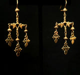 14K Cruz de Yalalag Earrings from Oaxaca