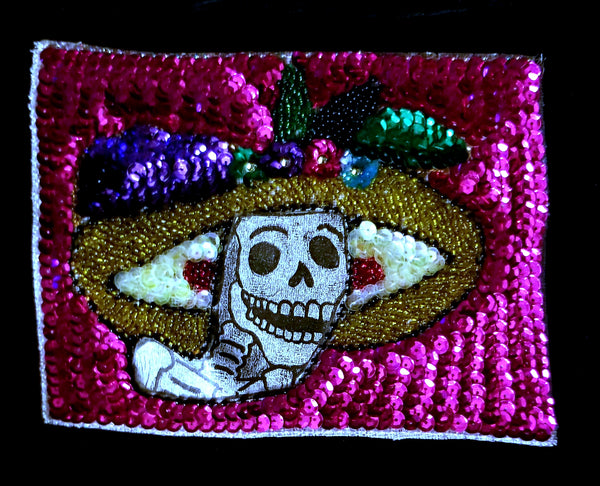 Sequined Catrina Patch