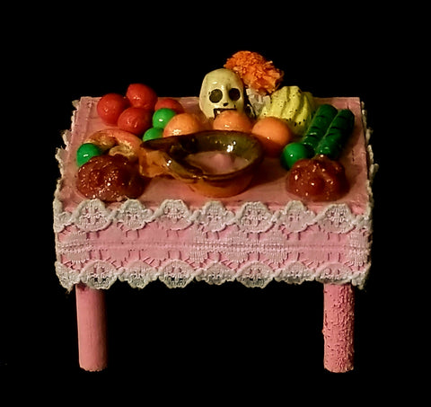 Miniature Ofrenda table