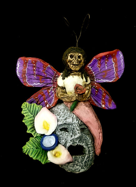 Ceramic Butterfly Woman